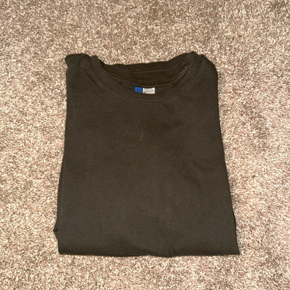 H&M Men’s Dark Green Short Sleeve T-Shirt, Size Large